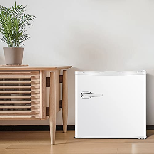 Antarctic Star Upright Freezer ，Compact Mini freezer with Removable Shelves and Adjustable Thermostat,Easy to move,perfect for Home/Kitchen/Office