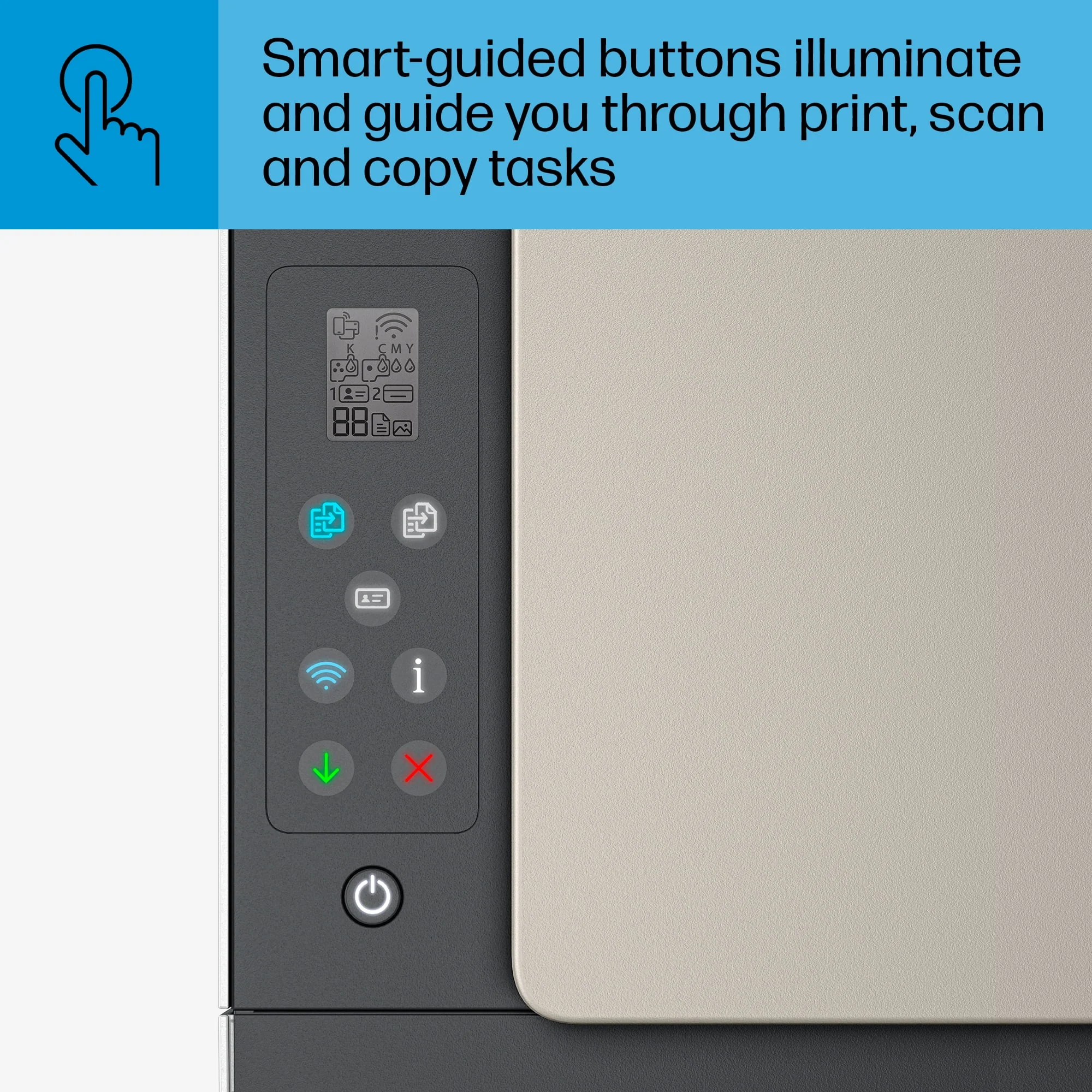 HP Smart Tank 5000 Wireless All-in-One Supertank Color Home Inkjet Printer with up to 2 Years of Ink