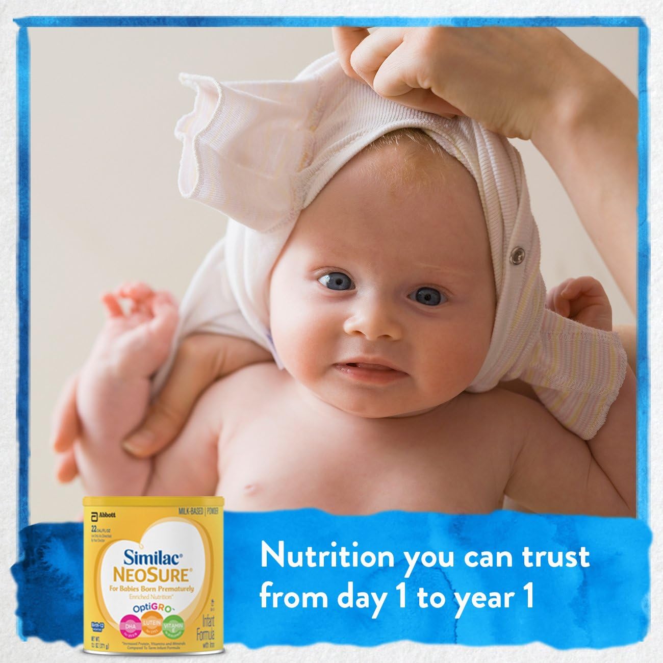 Similac NeoSure Infant Formula with Iron, For Babies Born Prematurely 13.1 oz, 6 Count Pack of 2