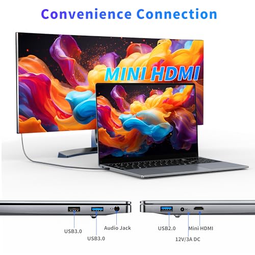16 Inch Laptop Computer, Gaming Laptop, 16GB RAM 512GB SSD, N95 Processor, FHD 1920 * 1200, 180 Angle Open, Backlit Keyboard, Windows 11 Pro, Fingerprint Unlock, BT 4.2, WiFi 5