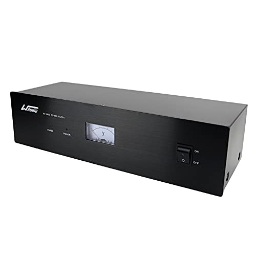 WAudio AC Noise Power Conditioner - Mains Purifier Audio Video Noise Filter Surge Protector with US Standard Sockets