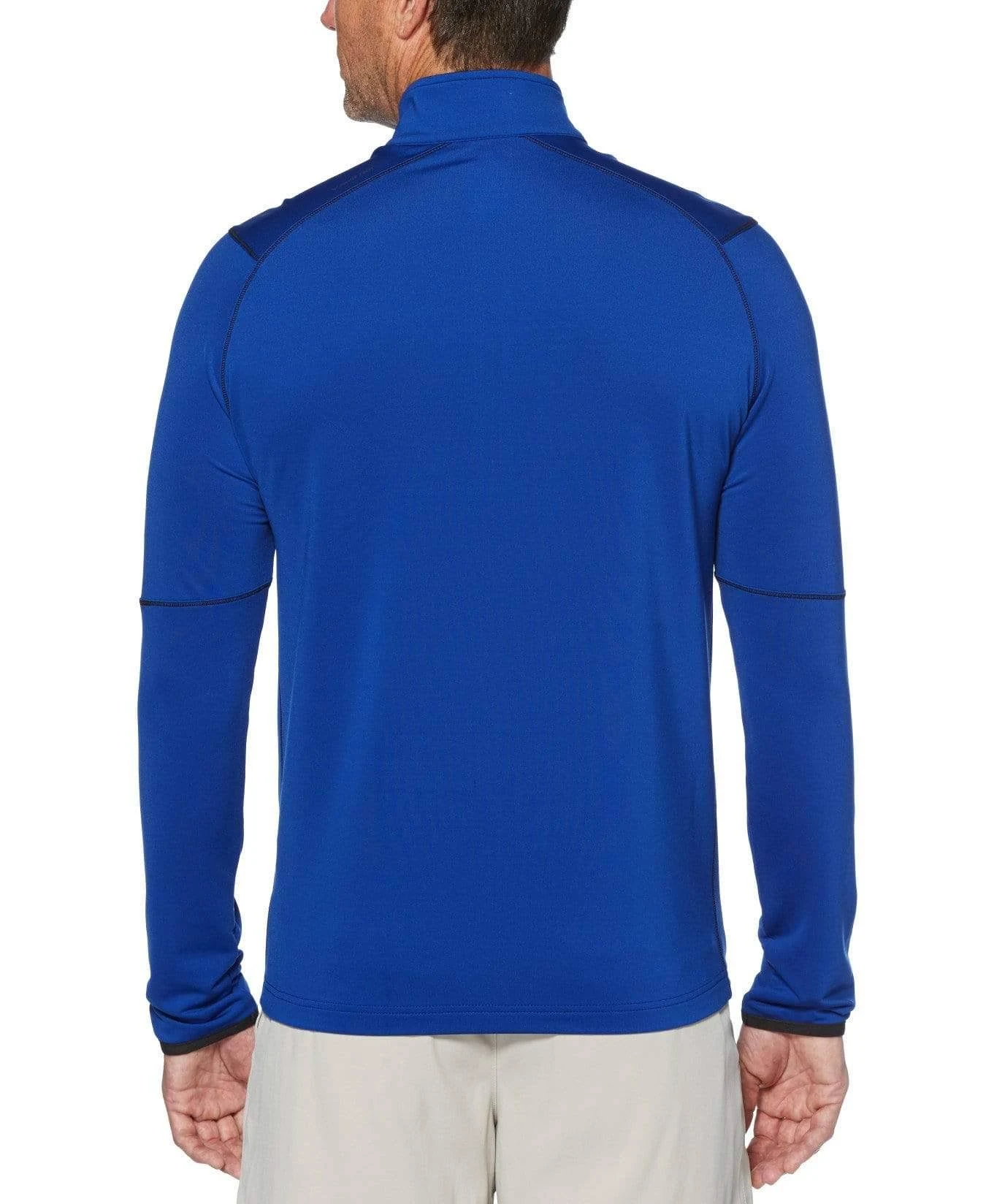Callaway Swing Tech Outlast Mens Golf 1/4 Zip, Surf The Web / S