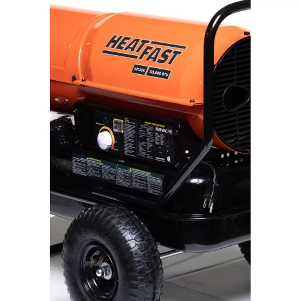 HeatFast HF215K 215,000 BTU Forced Air Kerosene Heater With Thermostat