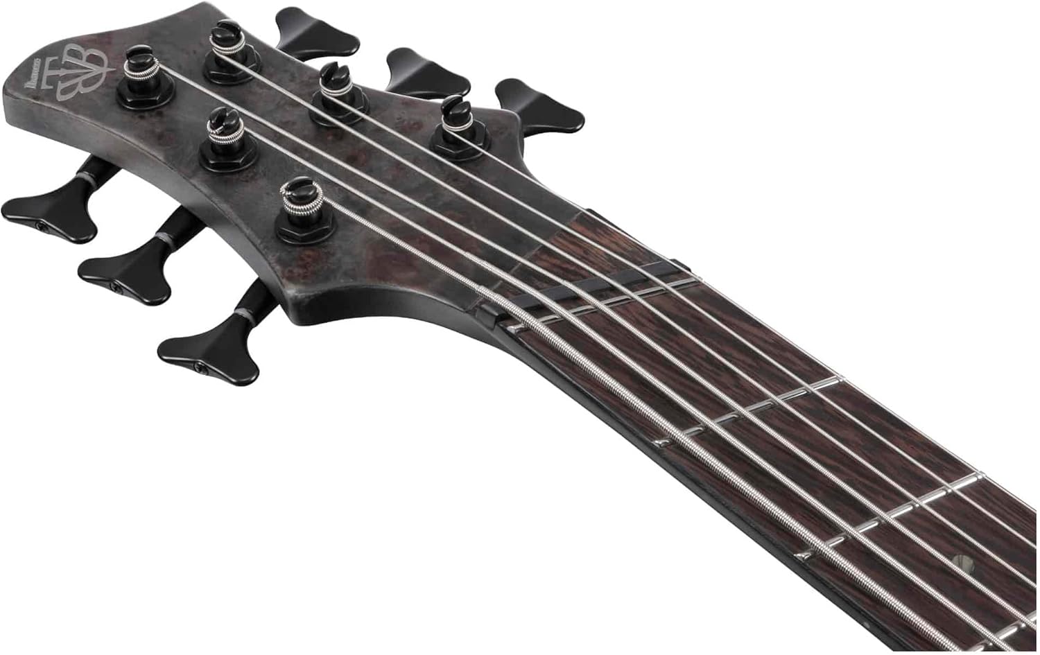 Ibanez BTB806MS Bass Workshop 6-String Bass Multi-Scale Transparent Gray Flat