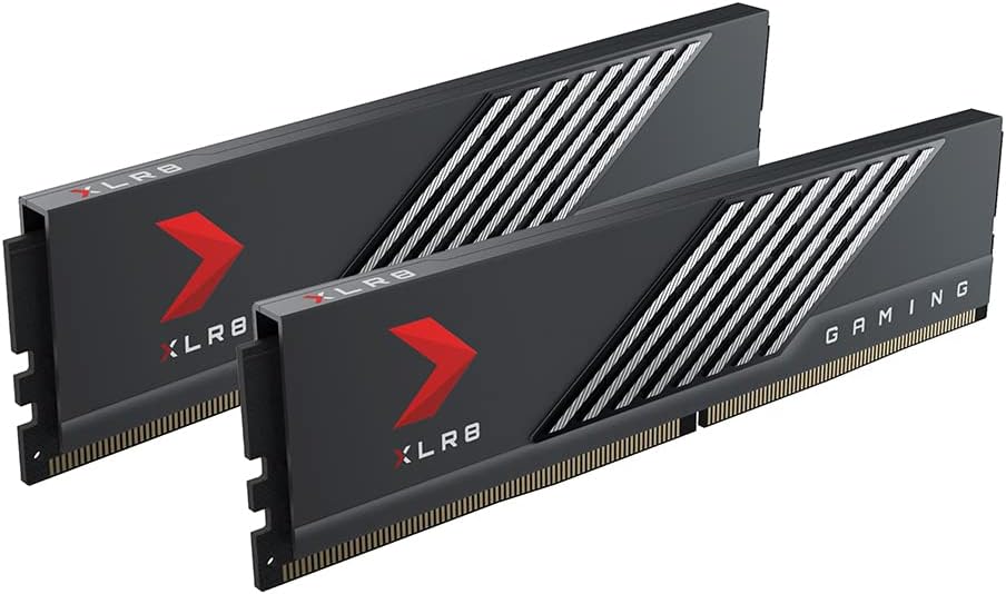 PNY XLR8 Gaming MAKO 32GB (2x16GB) DDR5 6000MHz (PC5-48000) CL36 1.3V Desktop (DIMM) Memory Kit – MD32GK2D5600036MXR