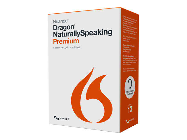 Nuance Dragon NaturallySpeaking v.13.0 Premium - Version Upgrade - 1 U by Consutronix