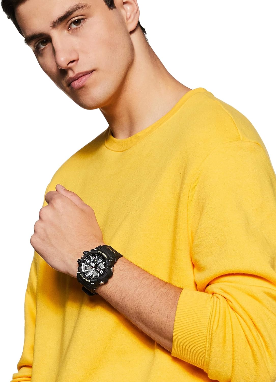 Casio G-Shock Mudmaster Twin Sensor Mens' Sports Watch (Black)