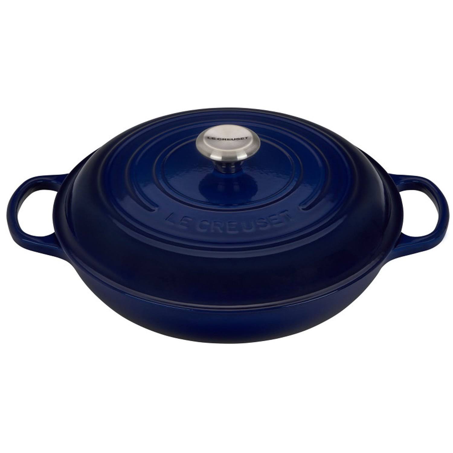 Le Creuset Signature Braiser 2.25 qt. Indigo
