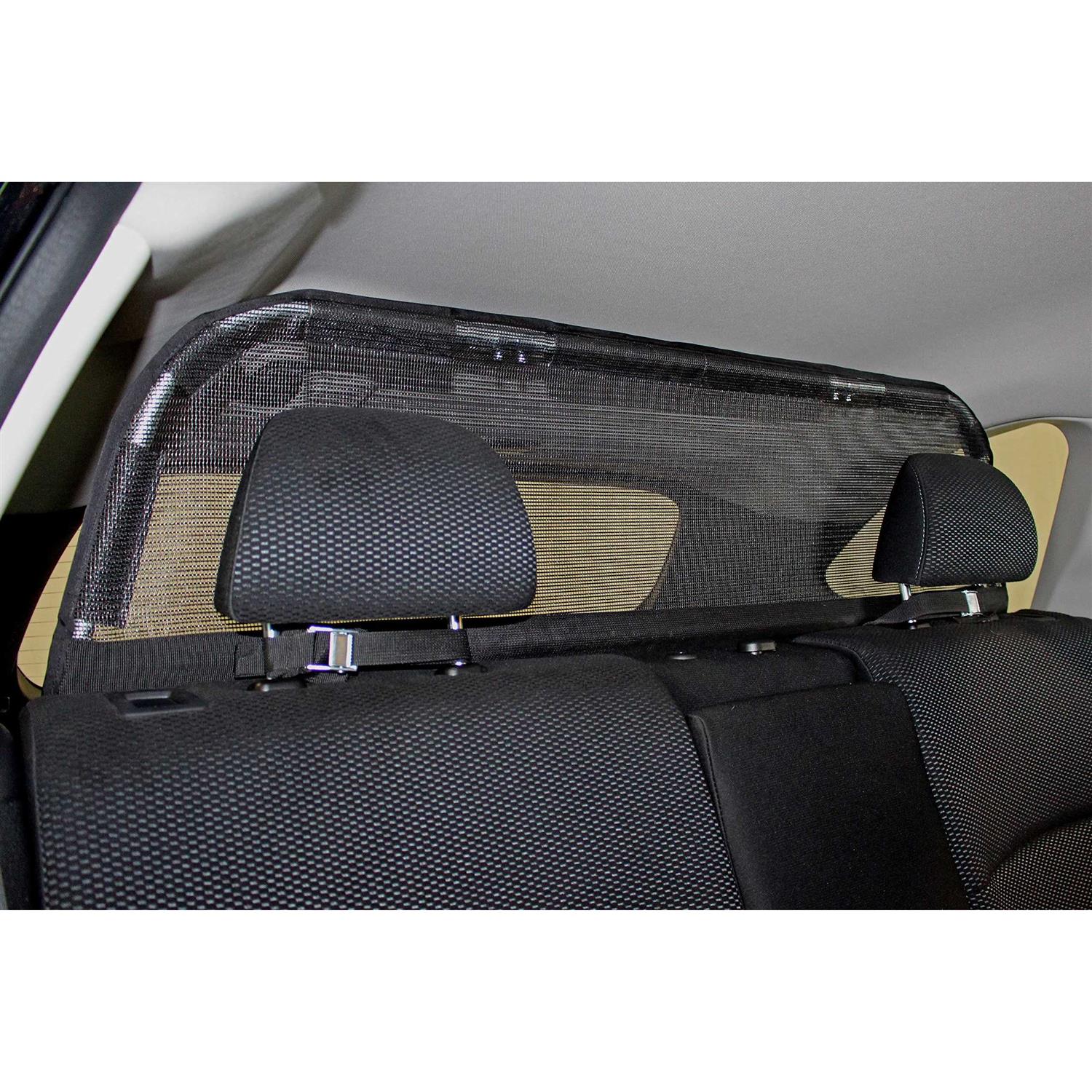 Bushwhacker Cargo Area Dog Barrier for CUV &amp; Mid-Sized SUV 46 Wide Hatchback Pet Divider Crossover Vehicle Car Net Mesh Travel - Pet Supplies online store