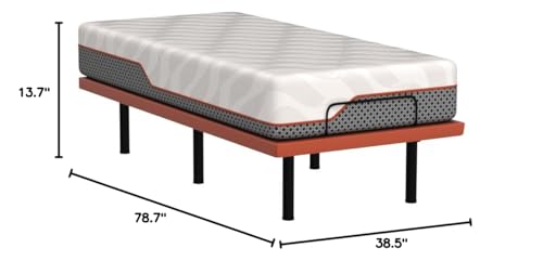 Split King Adjustable Bed Frame with Mattress - 14” Luxury Hybrid Mattress, Smart APP Contorl, Massage, Zero Gravity, Anti-Snore, 5 Minutes Installation, Head and Foot Incline, Medium Soft, Split King