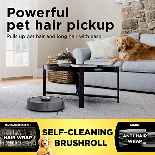 Shark AV752 ION Robot Vacuum, Tri-Brush System, Wifi Connected, 120 Min Runtime, Works with Alexa, Multi Surface Cleaning, White