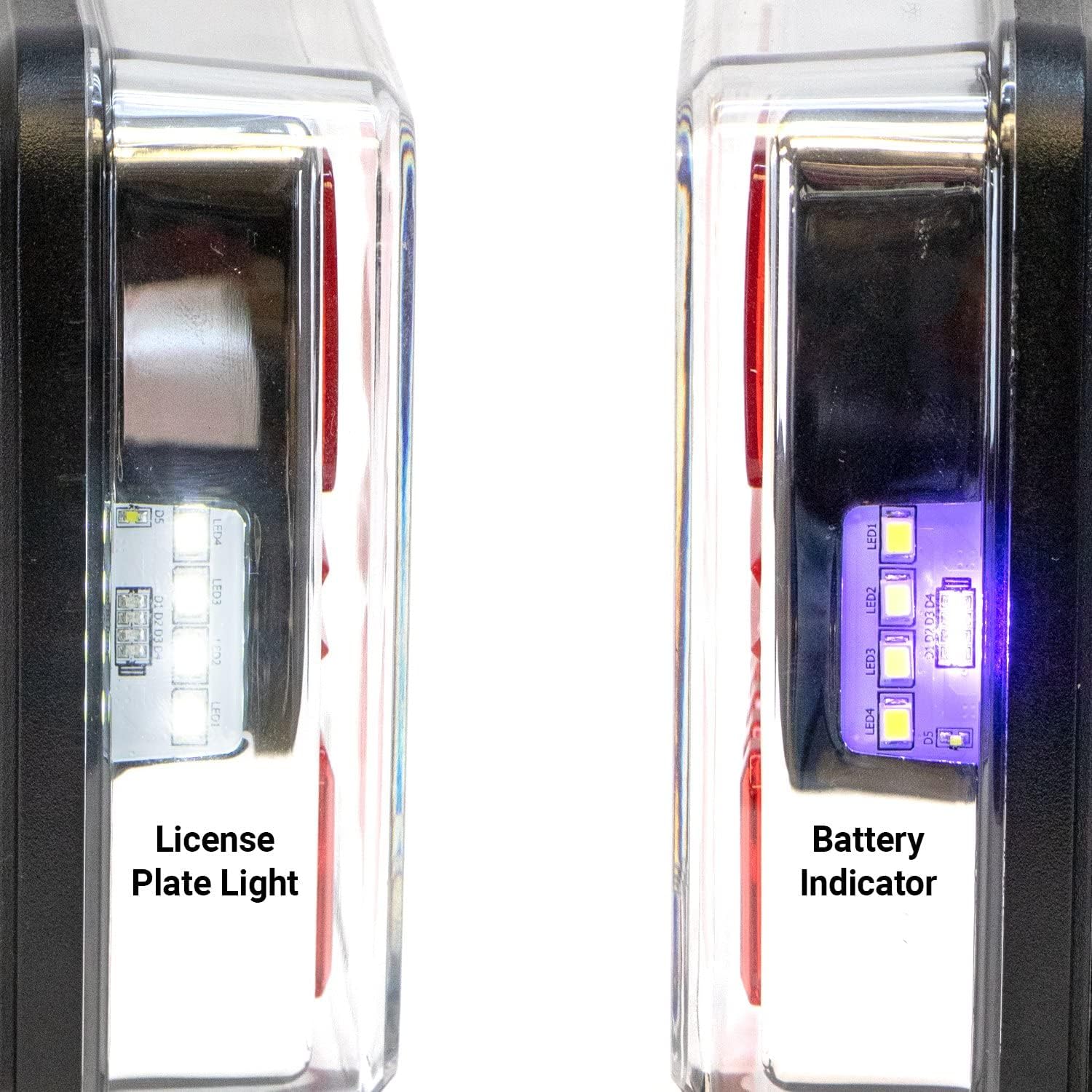VULCAN Wireless LED Towing And Trailer Light Kit For Trucks, Trailers, RVs, SUVs And Boats