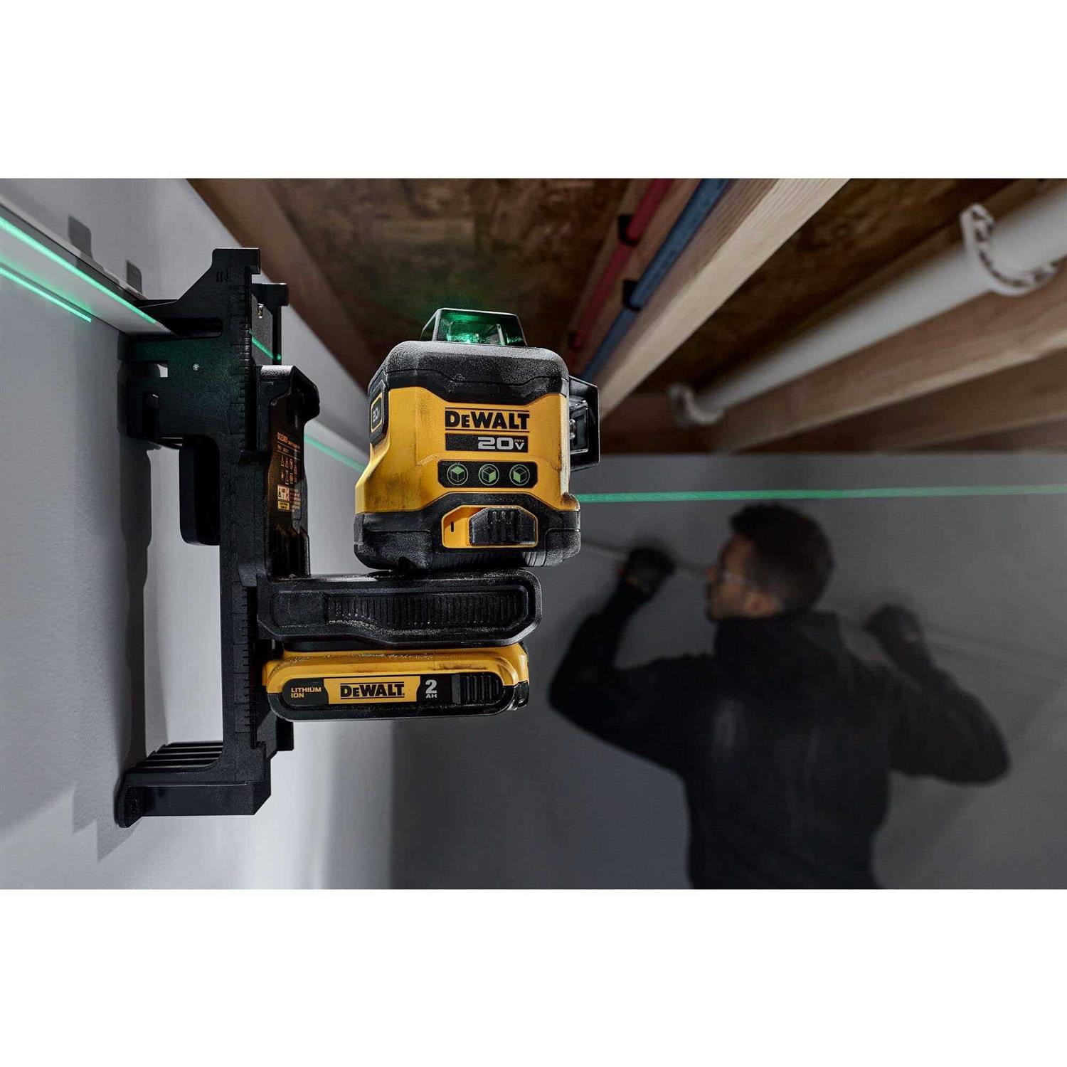DEWALT DCLE34031B 20V 3x360 Green Line Laser - Shop Hardware Tools Online Store