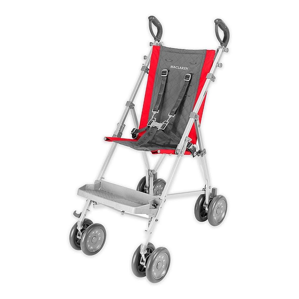 Maclaren Major Elite Stroller, Cardinal/Charcoal