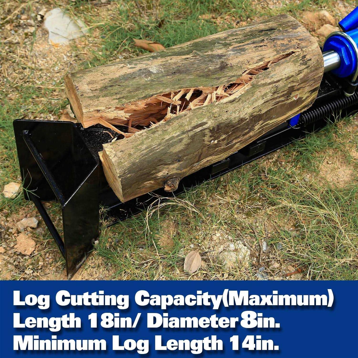 Bilt Hard hydraulic log splitter 12 ton manual wood splitter - Shop Hardware Tools Online Store