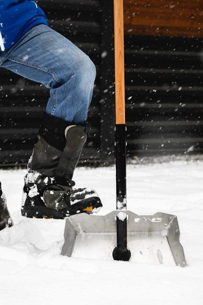 The Alpha Driveway Snow Shovel & Pusher - Bundle - Complete Set Including Blade and Shaft