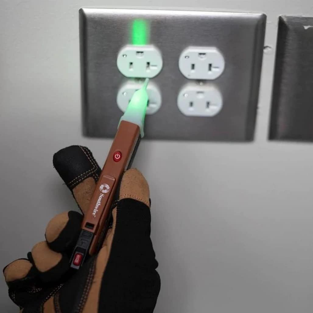 Southwire Surge Guard 34931 RV Surge Protector - Bluetooth Enabled - LCD Display - Includes Handheld Southwire Voltage Tester – 30 Amp Total Electrical Protection System (EMS) for 30A RVs & Trailers