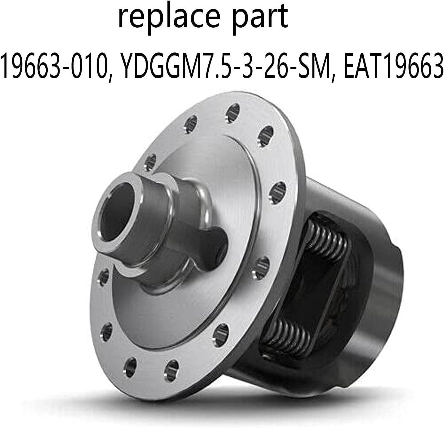 19663-010 Gear & Axle Differential Posi Performance Limited Slip Differential - with 26 Spline Dura Grip Positraction for Chevy GM 7.5" / 7.625'', 10 Bolt Rear End YDGGM7.5-3-26-SM 19663010