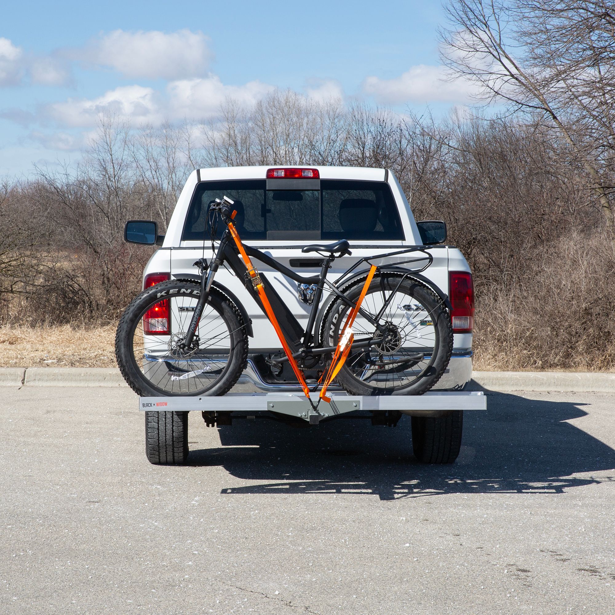 Black Widow Aluminum eBike or Fat Tire Bike Carrier – 400 lb. Capacity