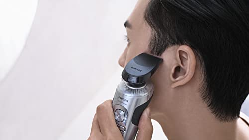 Philips Shaver Series 9000 Prestige Wet and Dry Electric Shaver for Men with SkinIQ (Model SP9885/35)
