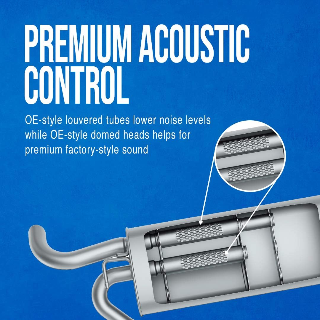 Walker Exhaust Quiet-Flow 21690 Exhaust Muffler Pack of 2