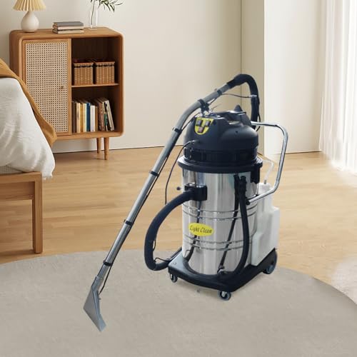 Commercial Carpet Cleaner Machine 60L/40L Commercial 3 in 1 Carpet Spraying Floor Brush Cleaner Extractor Industrial Carpet Cleaner Machine Heavy Duty Sofa Curtains Carpet Carpet Extractor