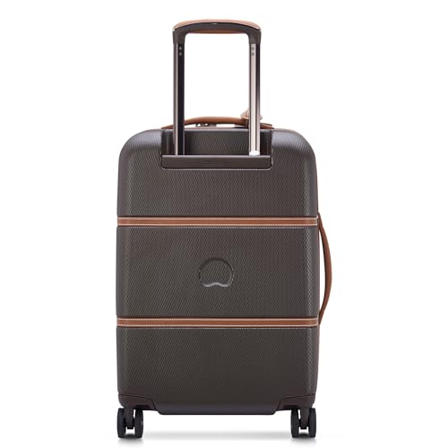DELSEY PARIS Chatelet Air 2.0 Hardside Luggage with Spinner Wheels, Angora, Checked-Large 28 Inch