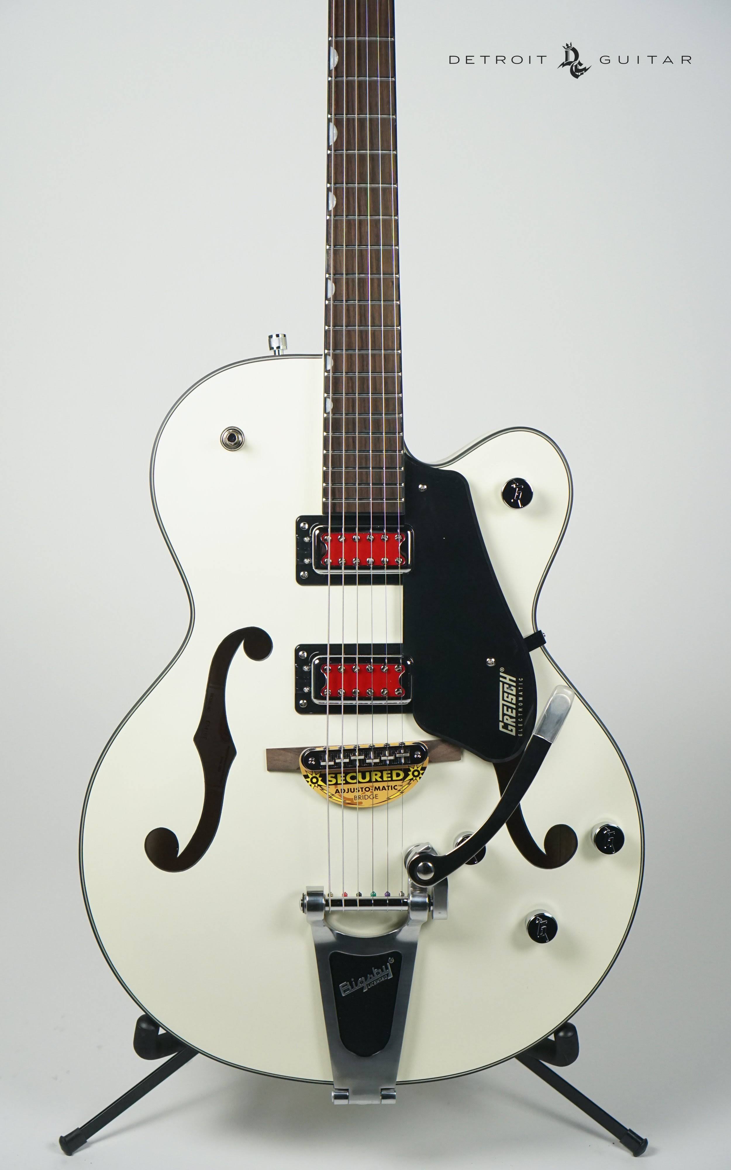 Gretsch G5410T Electromatic Rat Rod Hollow Body Bigsby Matte Vintage White