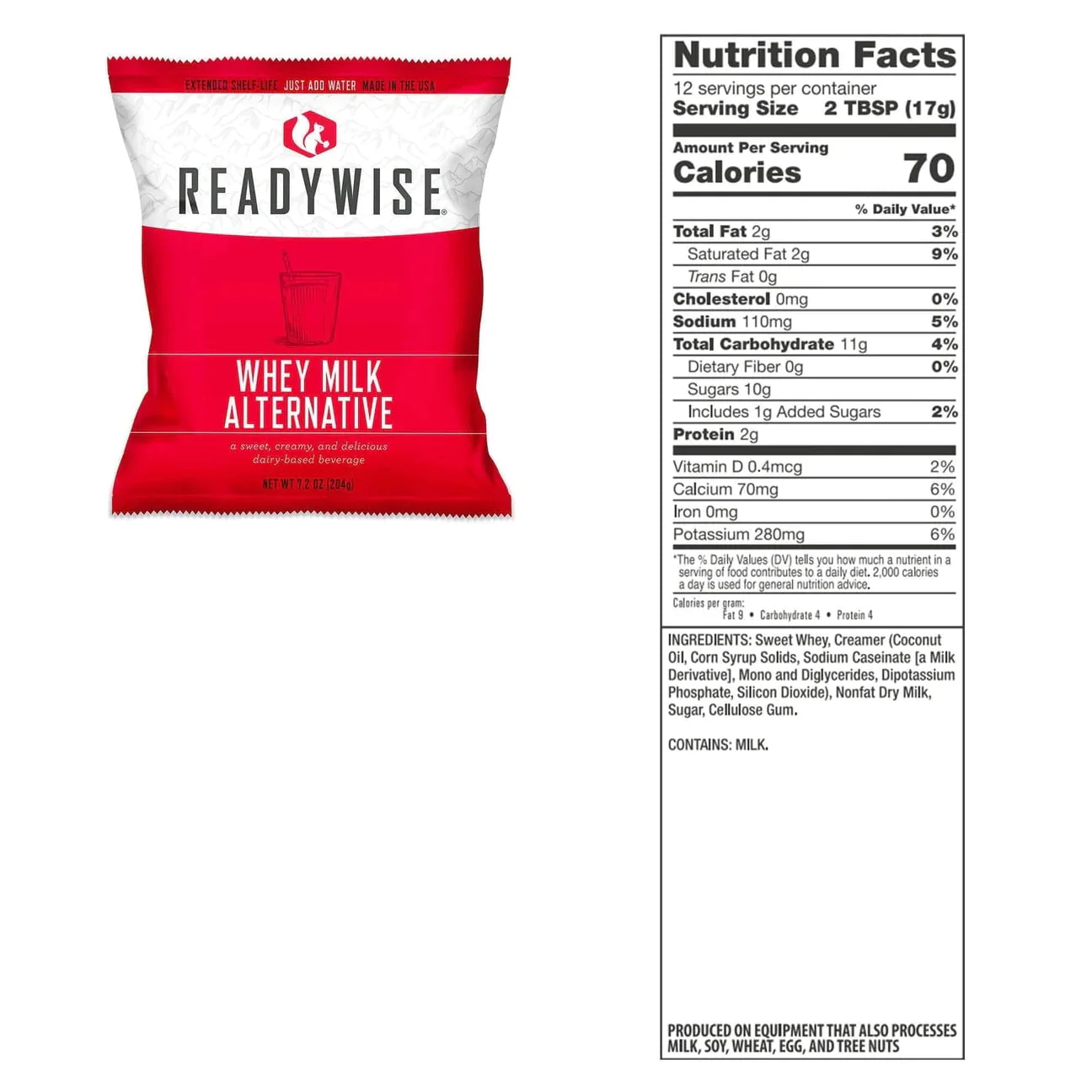 ReadyWise 100 Serving Emergency Food Supply Bucket