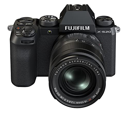 Fujifilm X-S20 Mirrorless Digital Camera XC15-45mm Lens Kit Black