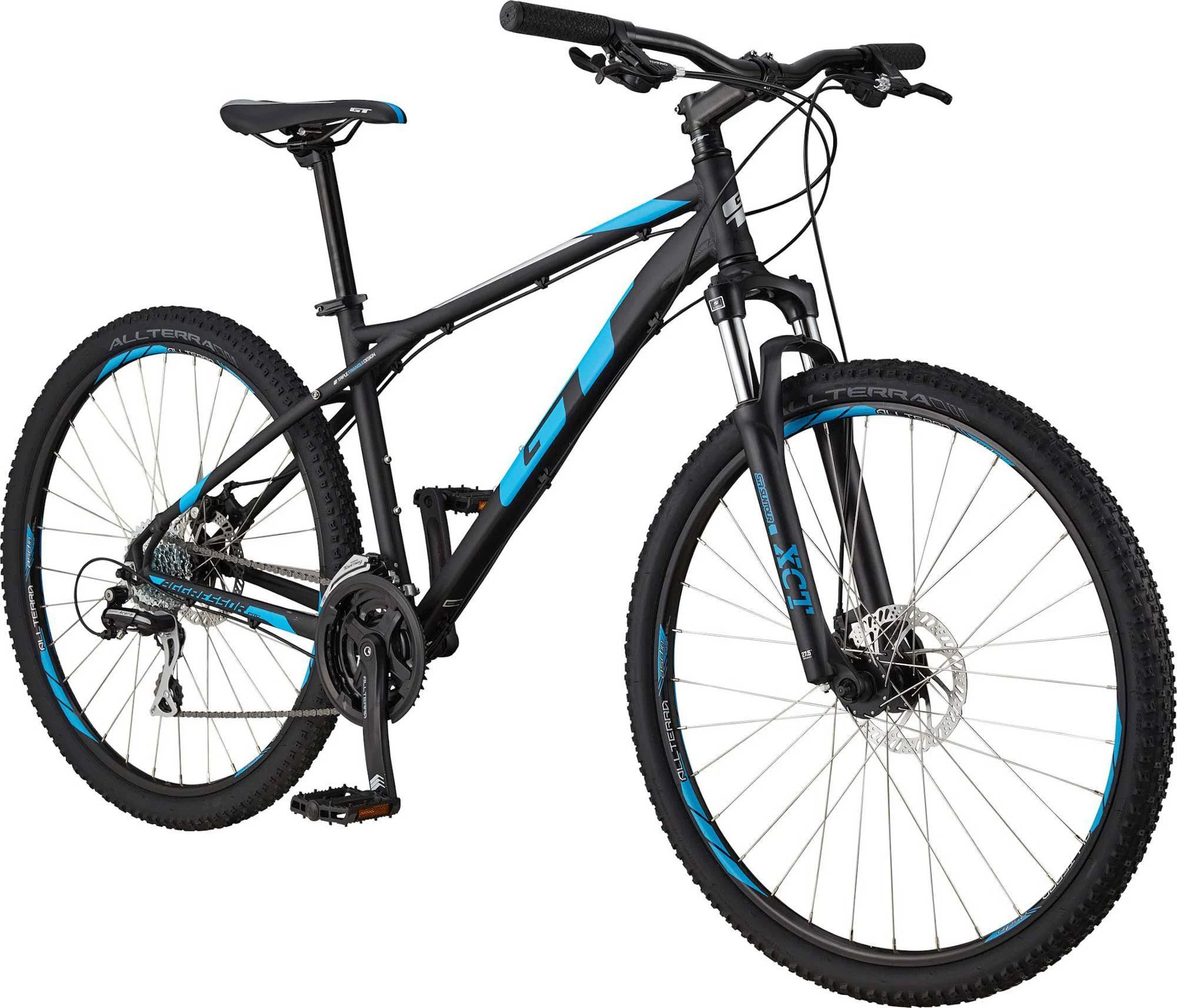 GT Men&s Aggressor Pro Mountain Bike, Black