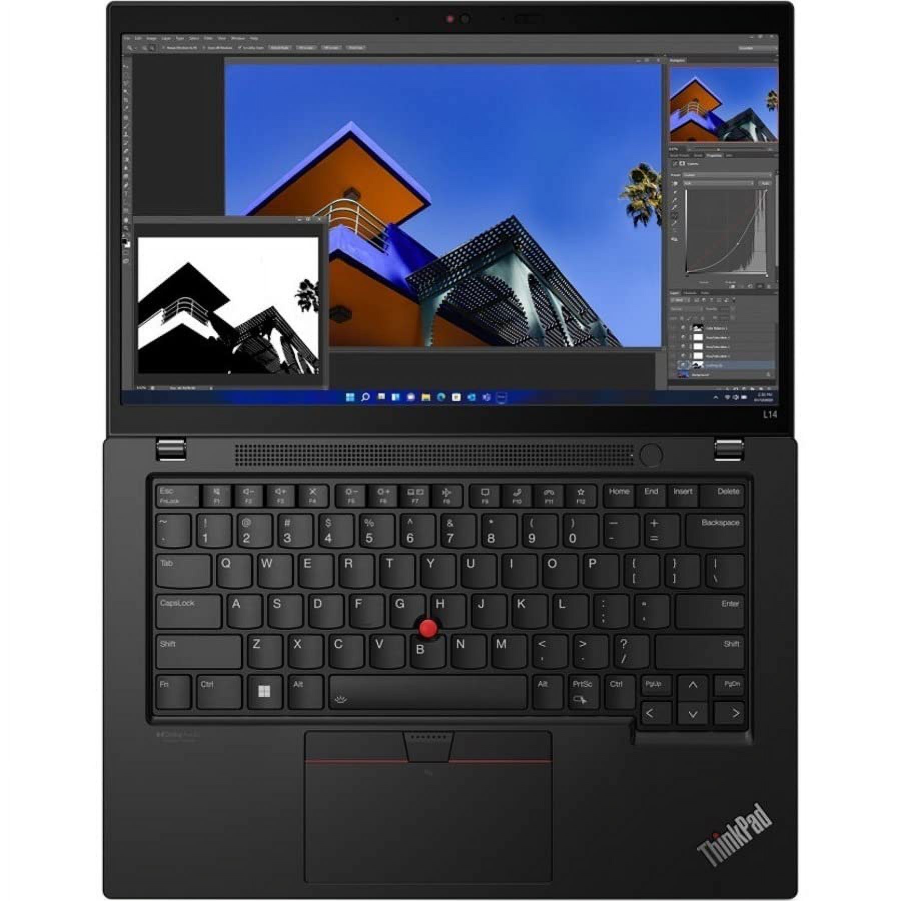 LENOVO - TOPSELLER VELOCITY Lenovo ThinkPad L14 Gen 3 21C5000YUS 14" Notebook - Full HD - 1920 x 1080 - AMD Ryzen 7 PRO 5875U Octa-core (8 Core) 2 GHz - 8 GB Total RAM - 256 GB SSD - Thunder Black
