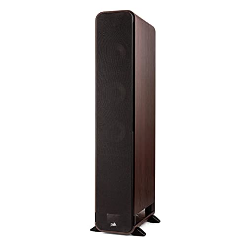 Polk Signature Elite ES30 Center Channel Speaker - Hi-Res Audio Certified, Dolby Atmos & DTS:X Compatible, 1" Tweeter & Two 5.25" Woofers, Dual Power Port for Effortless Bass, Elegant White-Washed