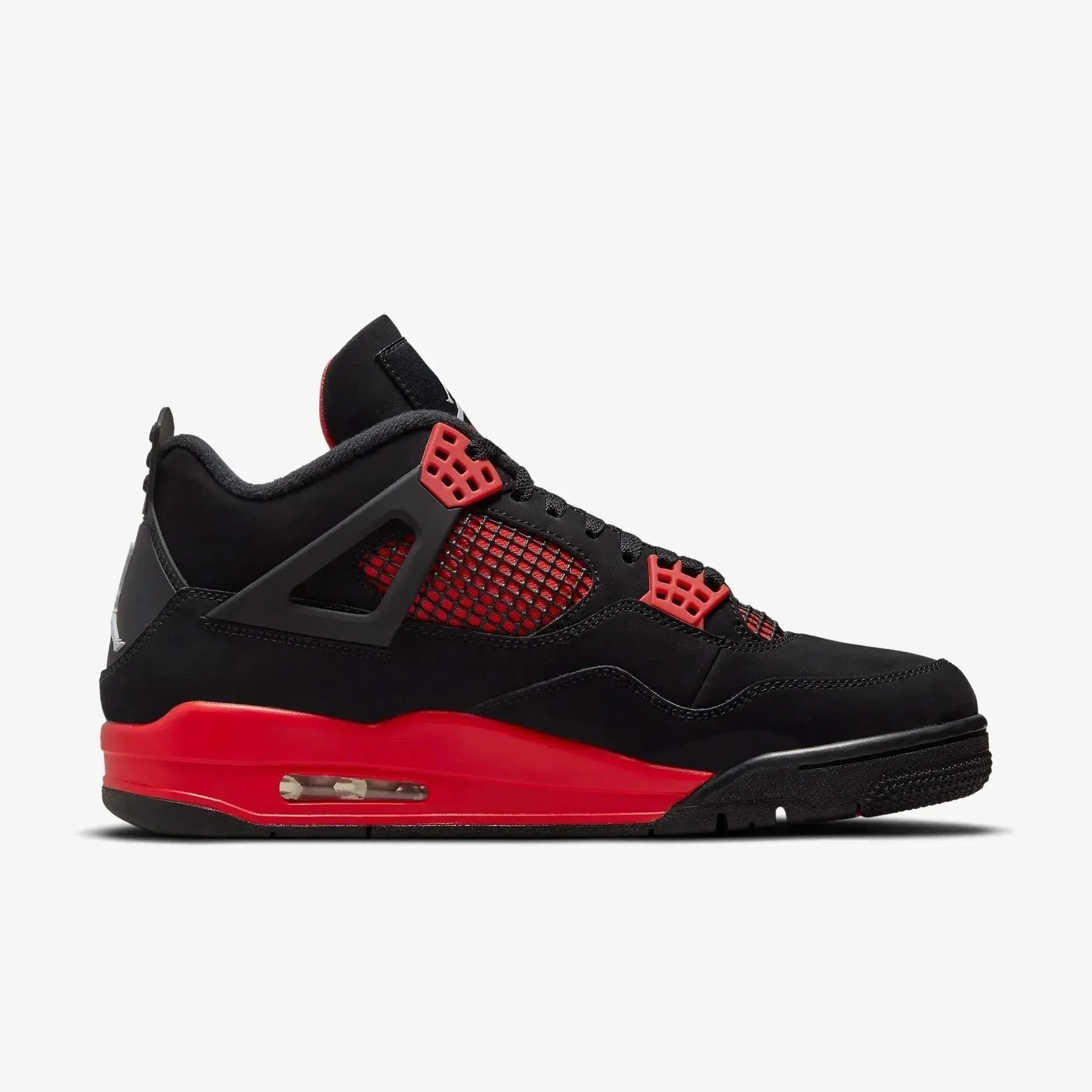 Men's Jordan 4 Retro "Red Thunder" Black/Multi-Color-Multi-Color (CT8527 016) - 9.5