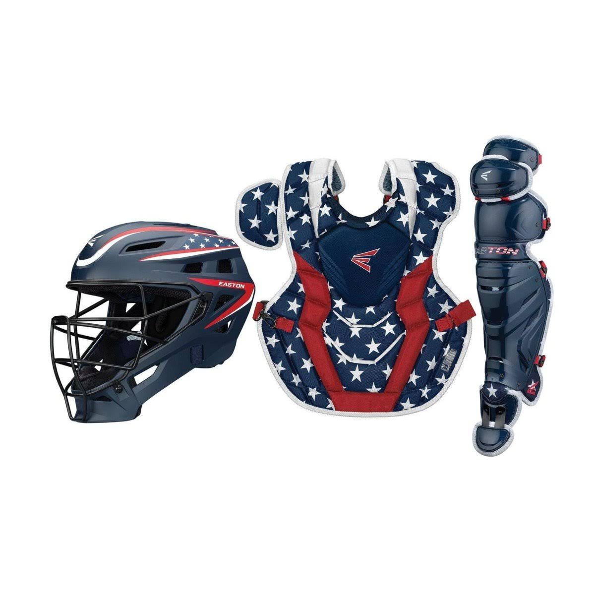 Easton Elite x Adult Catcher&s Set - Cardinal