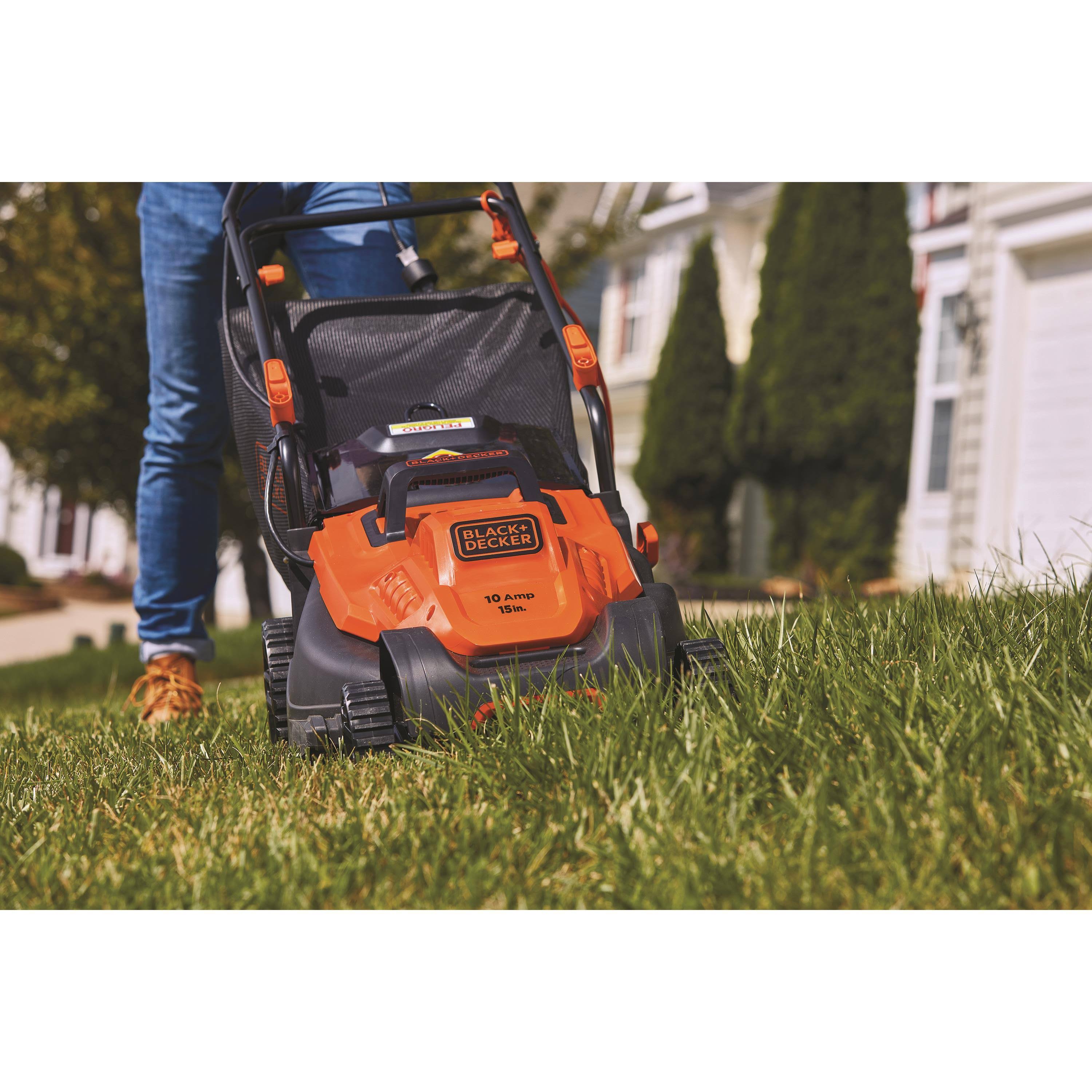 Black+decker Bemw472bh 10 Amp 15x22 Electric Lawn Mower