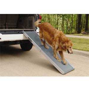 Top Paw Deluxe Telescoping Pet Ramp in Grey - Pet Supplies online store