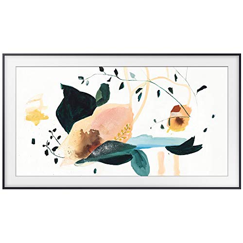 Samsung LS03TA The Frame 3.0 QLED Smart 4K UHD TV (2020 Model) Bundle VG-SCFT75WT/ZA (2020) The Frame Customizable Bezel