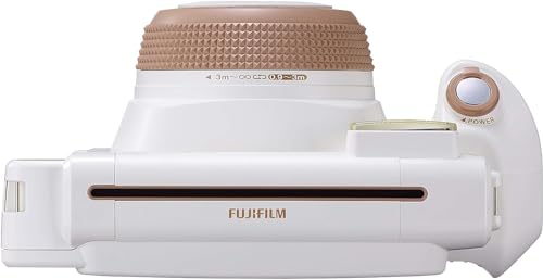 Fujifilm INSTAX Wide 300 Instant Film Camera, Toffee/Creme