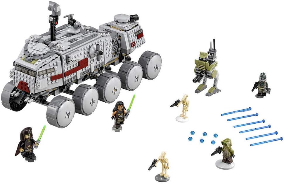 LEGO Star Wars Clone Turbo Tank with Jedis, Battle Droids, and AT-RT | 75151