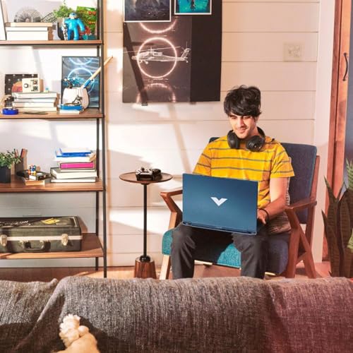 HP Victus 15.6 i5 Gaming Laptop, 15.6 FHD 1920*1080 144Hz, Intel Core i5-12450H, NVIDIA GeForce RTX 3050, 16GB RAM, 1TB SSD, Backlit KB, Touchpad, SD Card Reader, Webcam, HDMI, Wi-Fi 6, W11 H, Blue