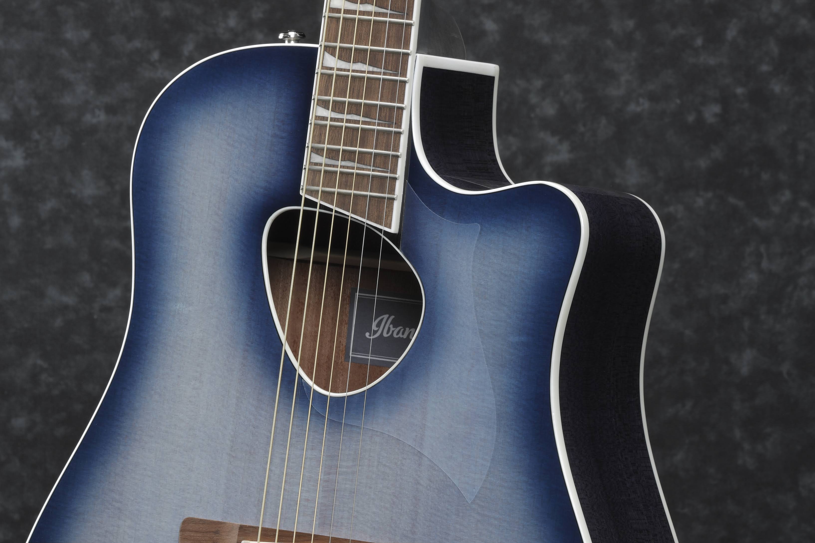 Ibanez ALT30 Altstar Acoustic Electric Guitar (indigo Blue Burst)