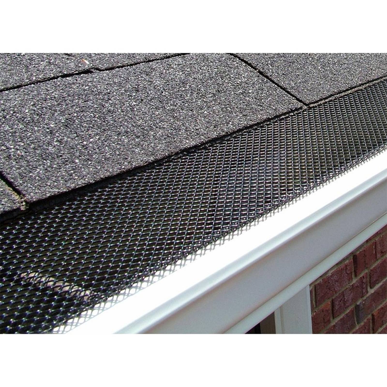 Amerimax Home Products 636025 Lock-In Gutter Guard, Black 25/Carton