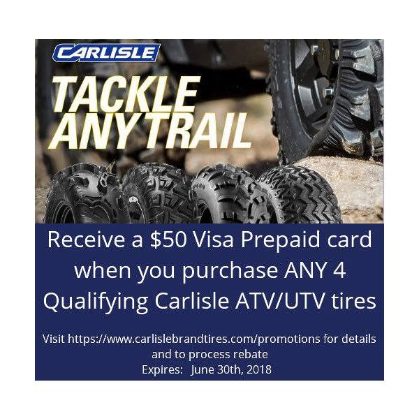 Carlisle HD Field Trax ATV Tire - 24x12-12