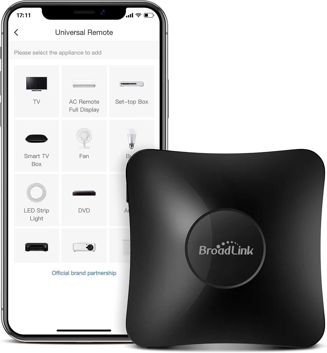 BroadLink RM4 pro Smart IR/RF Remote Control Hub with Sensor Cable-WiFi IR/RF Blaster for Smart Home Automation, TV, Curtain, Shades Remote, Works with Alexa, Google Assistant, IFTTT (RM4 pro S)
