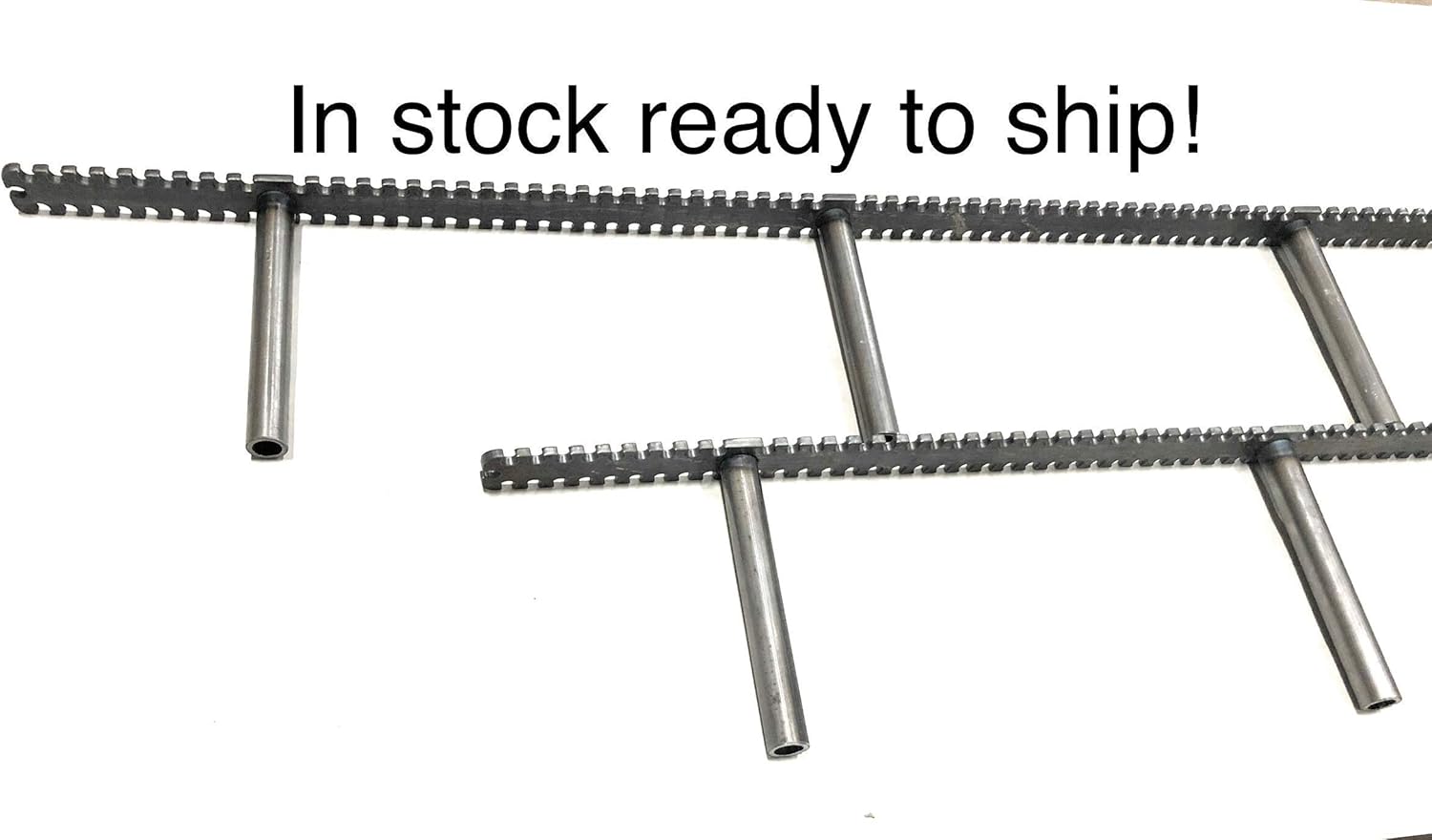 Sheppard Brackets - Heavy Duty Metal Floating Shelf Brackets Easy Mount, Mounting Locations Every Half inch (58 inch) Pack of 2