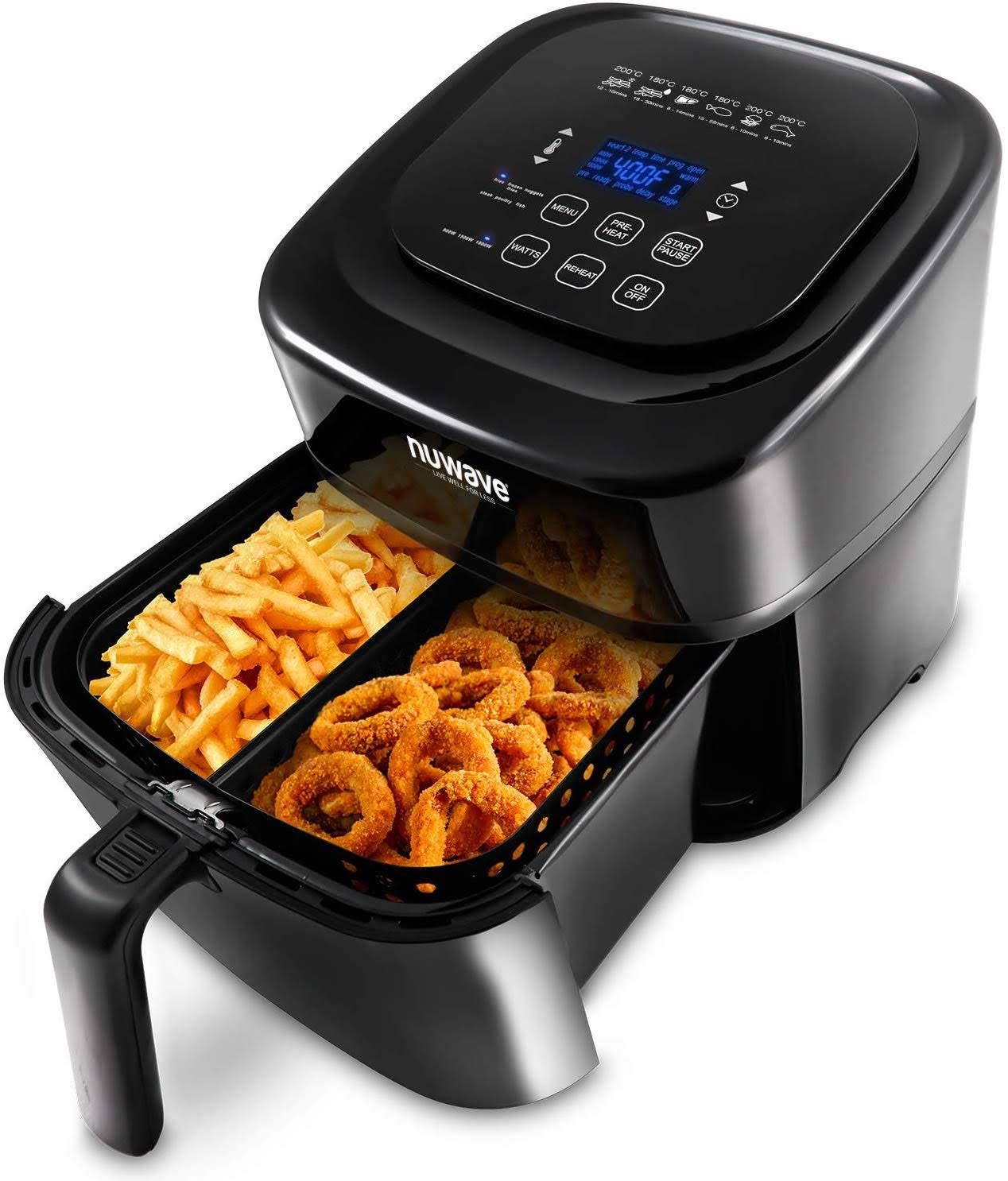 NuWave 37001 Digital Air Fryer - 6 qt - Black