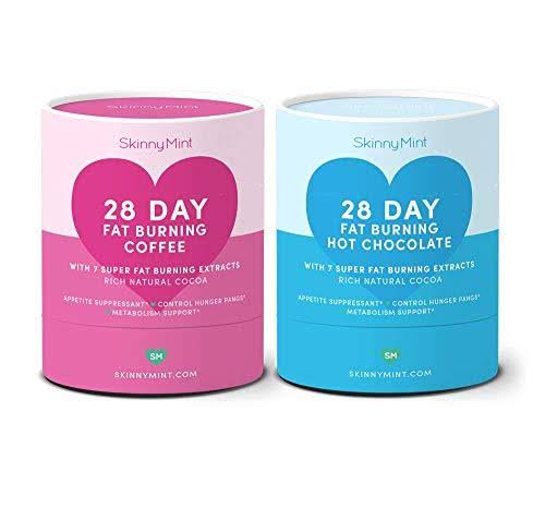 SkinnyMint Fat Burning Coffee. Keto Diet Drink. Appetite Suppressant for Weight