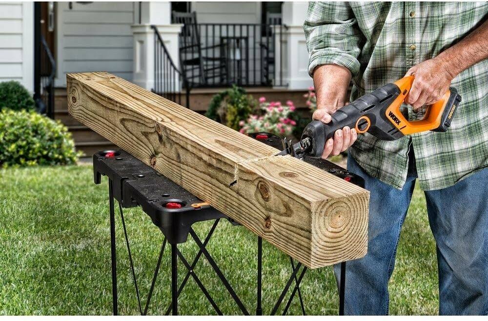 Worx Wx508l Cordless Reciprocating Saw, 20V