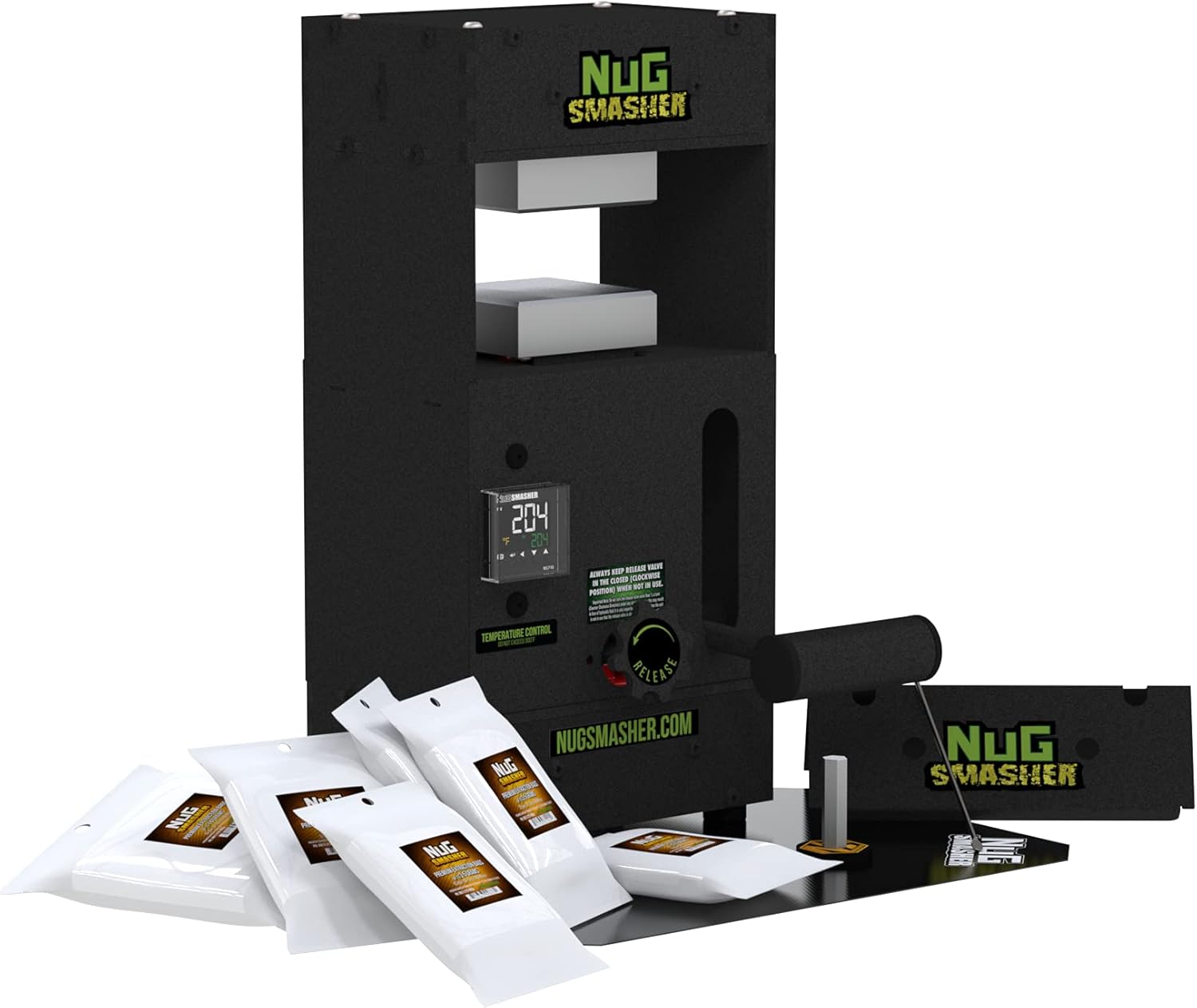 NS OG Basic Bundle Includes: OG, (7) Packs of Premium Press Bags, Silicone Mat, Magnet, and a Everything Tool."Rosin Made Simple"